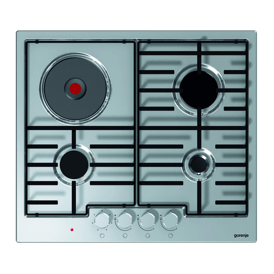 Gorenje K6N30IX Instructions For Use, Installation, And Connection