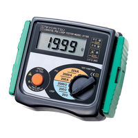 Kyoritsu Electrical Instruments Works KEW4118 Instruction Manual