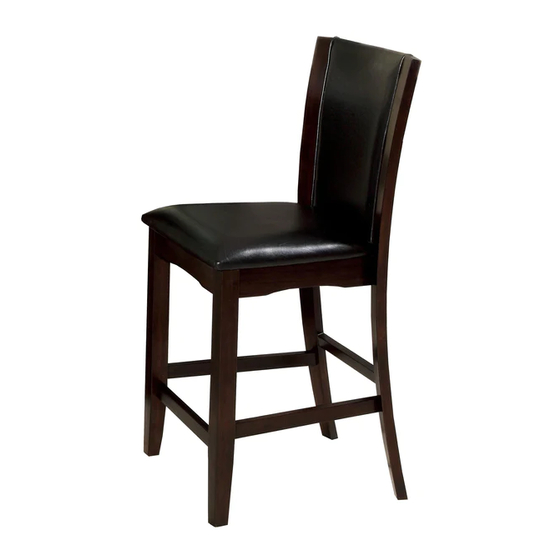 Furniture of America CM3710PC-2PK Assembly Instructions Manual