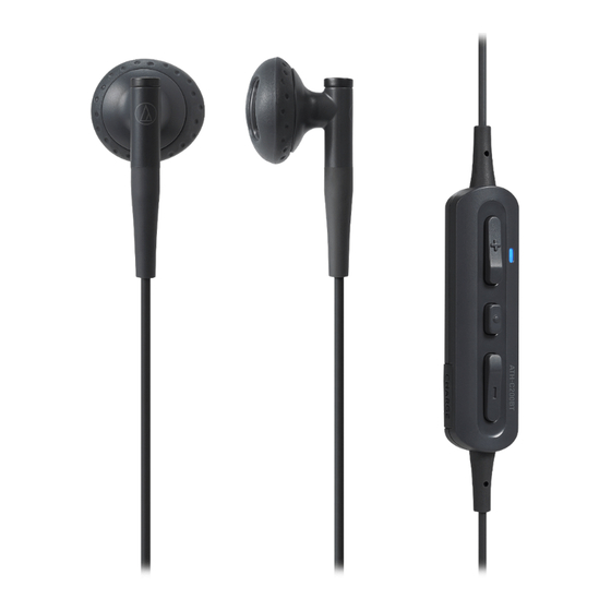 Audio Technica ATH-C200BTBK User Manual