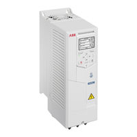 ABB ACH580-01 Series Quick Installation And Start-Up Manual