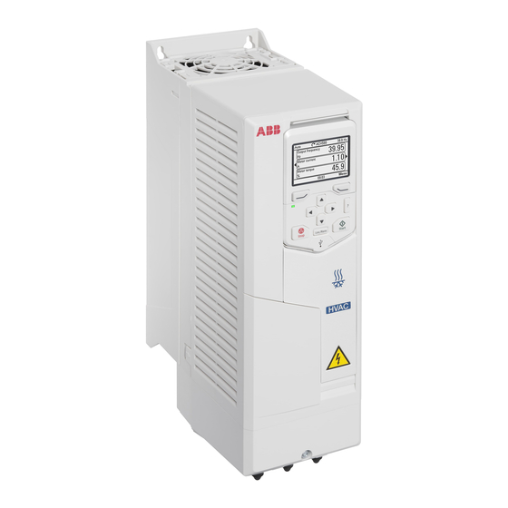 ABB ACH580-01 Quick Installation And Start-Up Manual