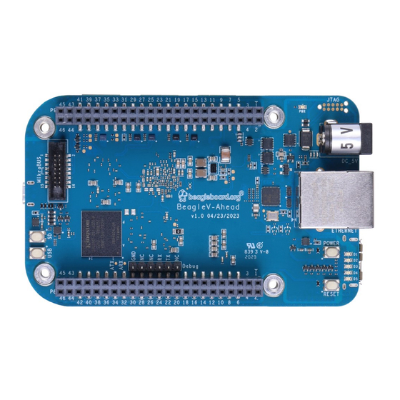 BeagleBoard BeagleV-Ahead Manual