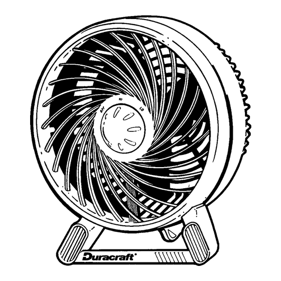 Duracraft DT-7 Series Owner's Manual