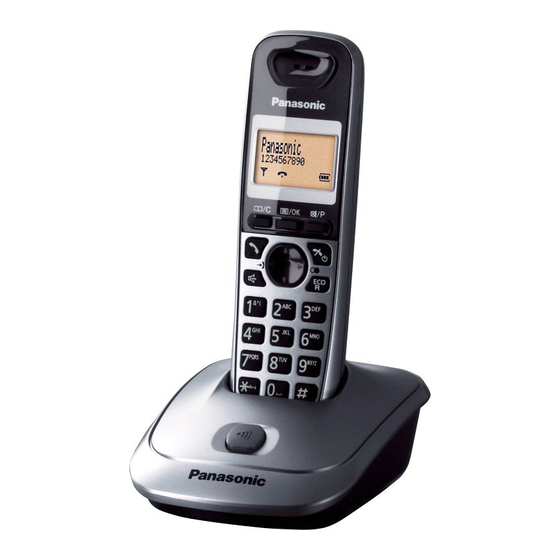 Panasonic KX-TG2512FXT Service Manual