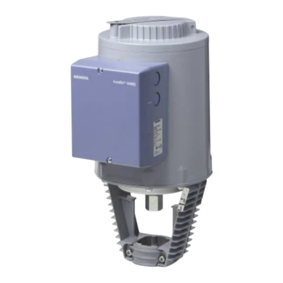 Siemens SKB32 Series Mounting Instructions
