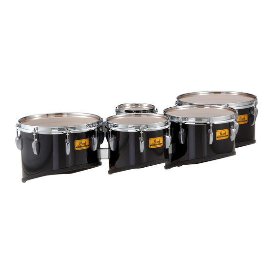 Pearl MARCHING TENOR Instruction Manual