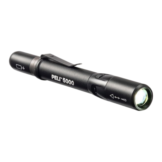 PELI 5000 Instruction Manual