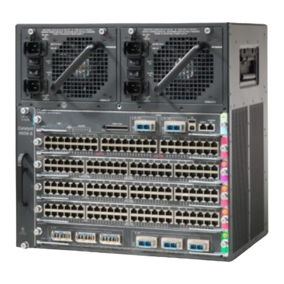 Cisco 4500 Installation Note