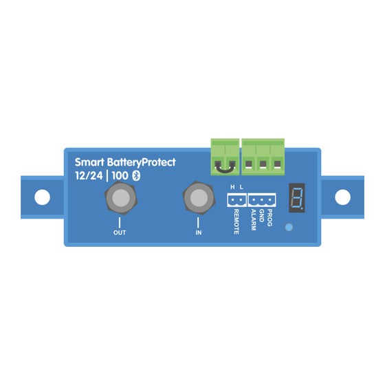 Victron energy Smart BatteryProtect 12/24V Manual