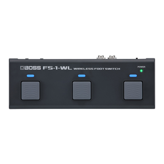 Roland FS-1-WL Connection Manual