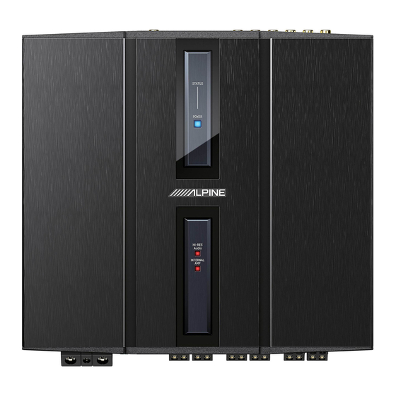 Alpine HDP-D90 Owner's Manual