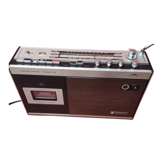 Sanyo RP 8500 Manuals