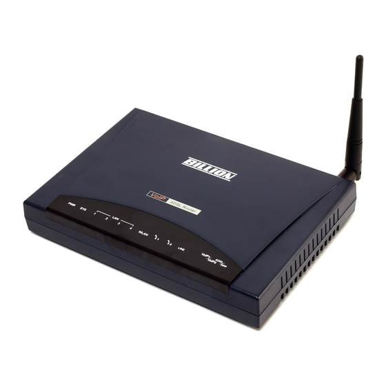 Billion Router User Manual