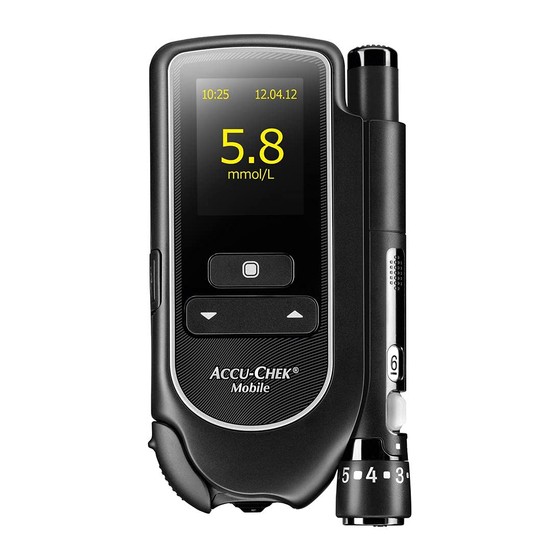 Accu-Chek  Mobile Quick Start Manual