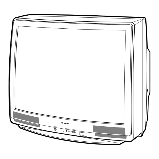 Sharp 27U-S610 Service Manual