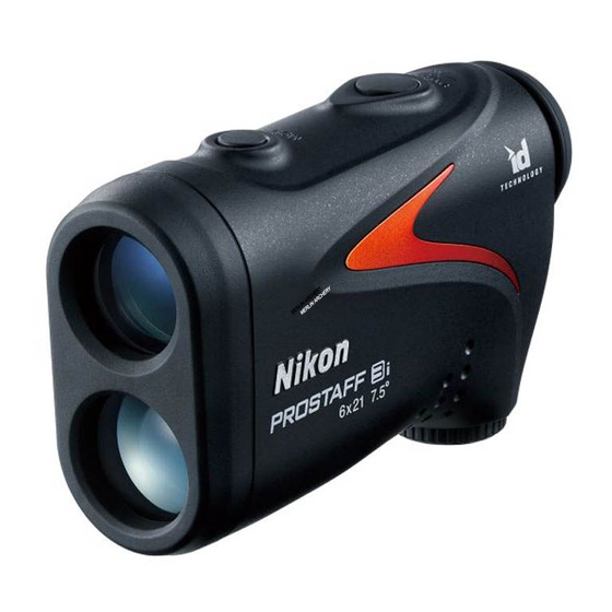 Nikon PROSTAFF 3i Instruction Manual