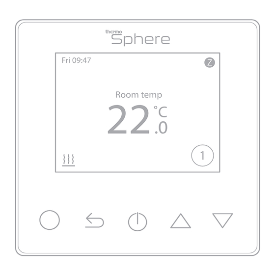 ThermoSphere SHC-W-01 Manuals