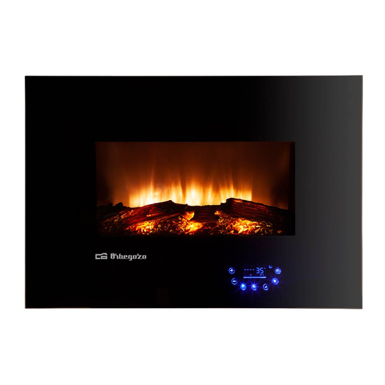 Orbegozo CM 8000 Electric Fireplace Manuals