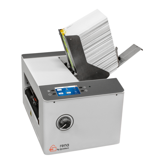 quadient AS-450 Quick Start Manual