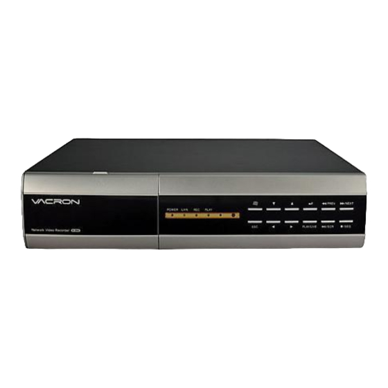 Vacron VDH-NK800 Hardware Manual