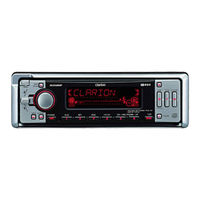 Clarion DXZ558RMP Owner's Manual