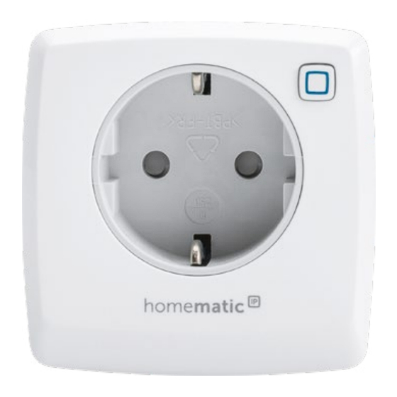 Homematic IP HmIP-PS-2 Operating Manual