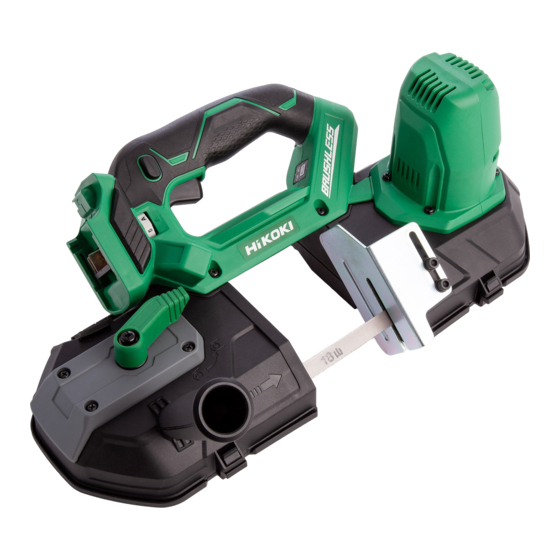 HIKOKI CB 18DBL Handling Instructions Manual