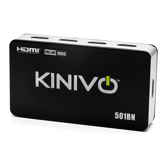 Kinivo 501BN User Manual