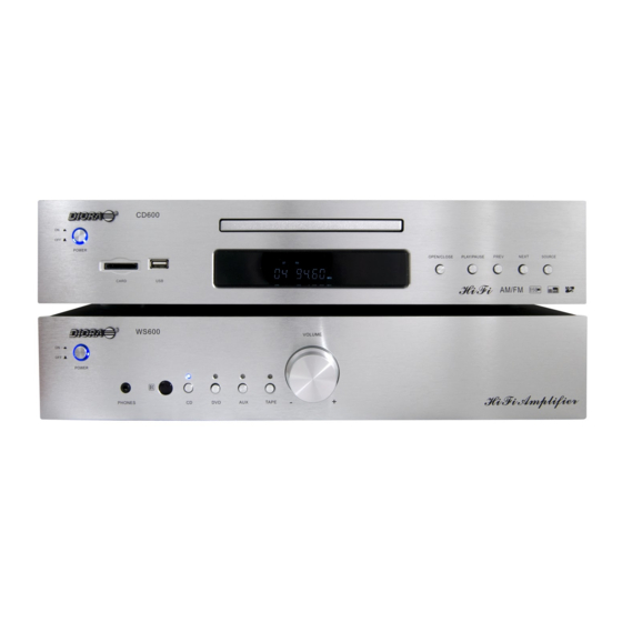 Diora CD600 User Manual