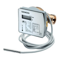 Siemens WFM407 series Manual