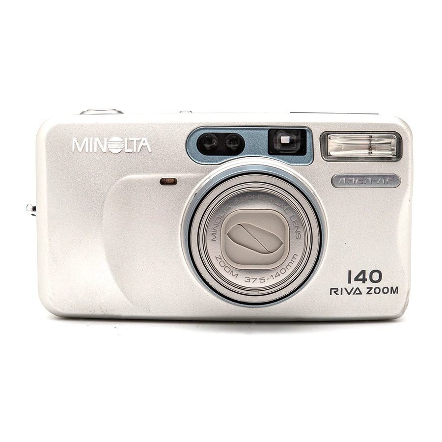 Minolta Riva Zoom 160 Instruction Manual