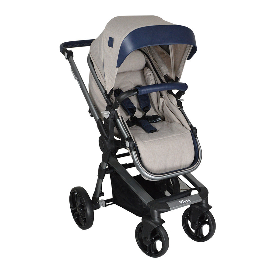 Bebe Stars Vista Modular System Stroller Manuals