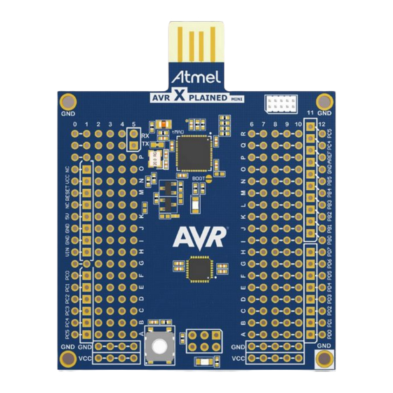Atmel ATmega168 User Manual