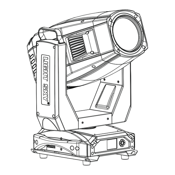 TourPro Lighting LIGHT SKY F1000 PROFILE-50R Series User Manual