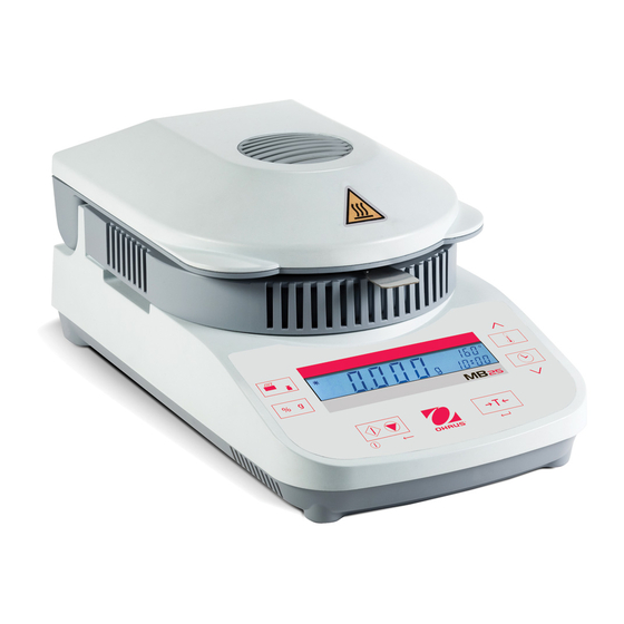 OHAUS MB23 User Manual