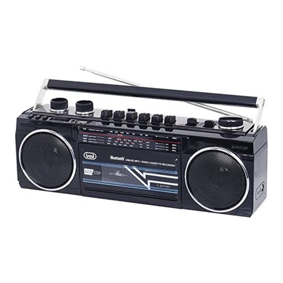 Trevi RR 501BT Manuals
