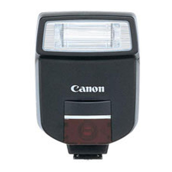 Canon Speedlite 220EX Instruction Manual