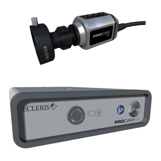 Ecleris PROCAM HD Manual
