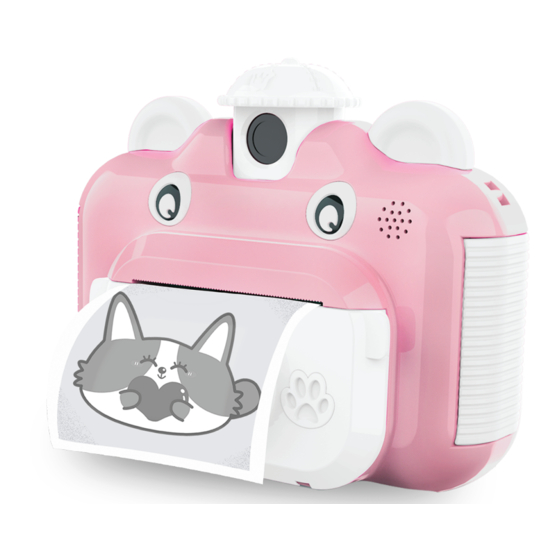 DARTWOOD Instant Print Camera for Kids User Manual