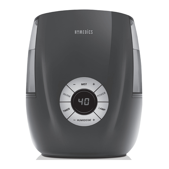 HoMedics UHE-WM62 Instruction Manual And  Warranty Information