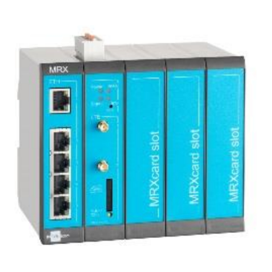 insys icom MRX LTE Quick Installation Manual