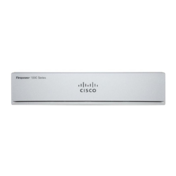 Cisco Firepower 1010 FPR1010-NGFW-K9 Hardware Installation Manual