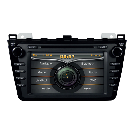 ESX VISION NAVICEIVER VN810 MZ-6 Installation Manual