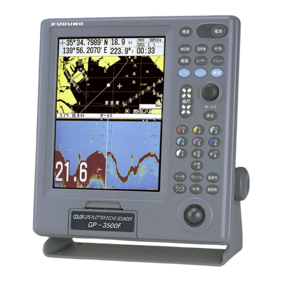 Furuno GP-3500F-D Manuals