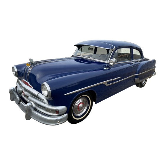 Pontiac  1953 Owner's Manual