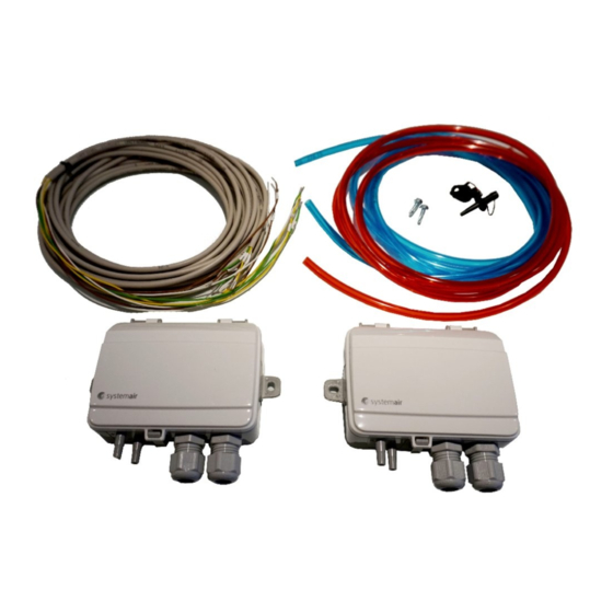 SystemAir Topvex VAV Installation Instructions Manual