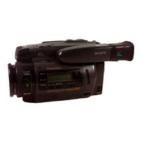 Sony video Hi8 Handycam CCD-TR700 Operation Manual