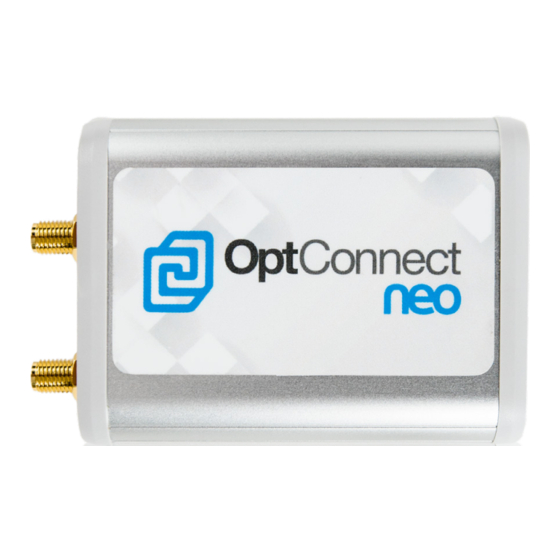 OptConnect neo Quick Start Manual