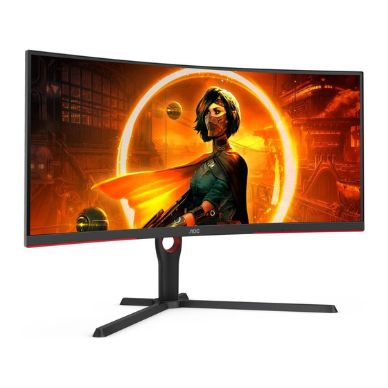 AOC CU34G3S User Manual